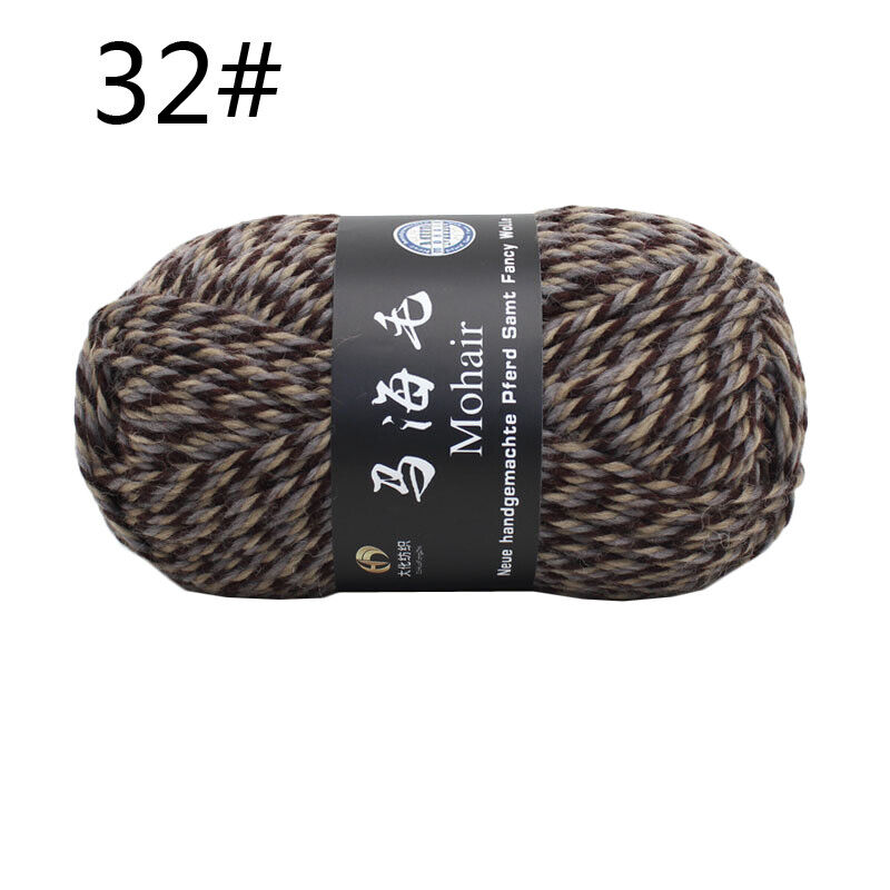 Hot Sale 100g Soft Mohair Cashmere Yarn Thick Woven Knitting Wool Crochet Yarn