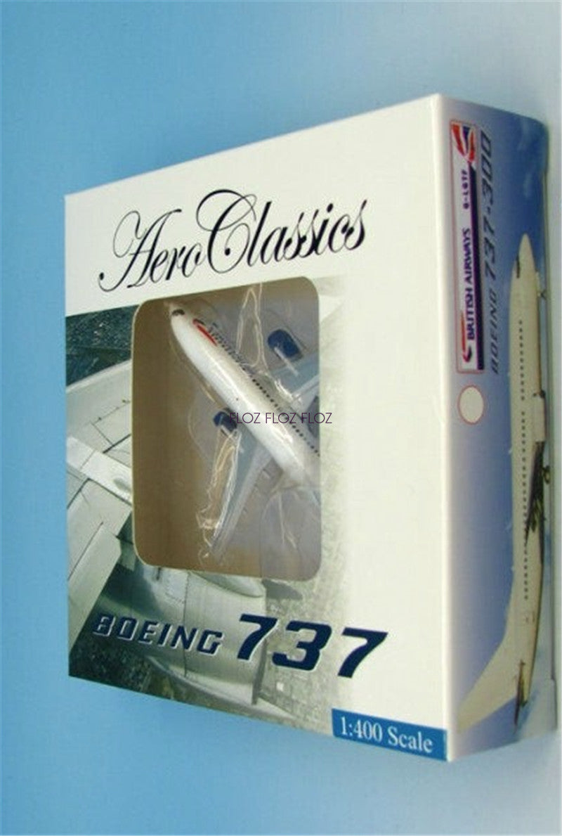 for AeroClassics BRITISH AIRWAYS for Boeing 737-300 G-LGTF 1:400 Aircraft Model