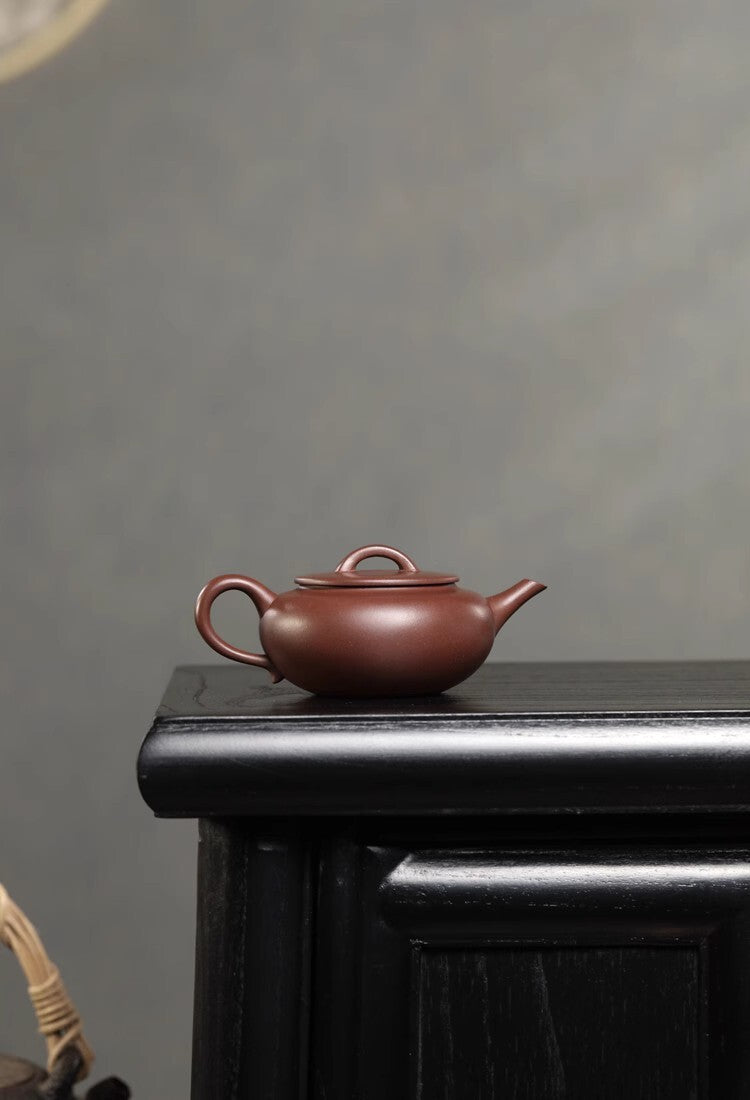130cc chinese Yixing Handmade Zisha teapot Purple Clay HeYue Hu Gongfu Tea Pot