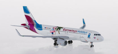 1:400 AeroClassics Eurowings Holidays Airbus A320 Passenger Plane Diecast Model