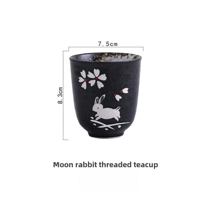 180ml Ceramic Handpainted Tea Cup Master Cup Tea Tasting Cup Kungfu Teaware