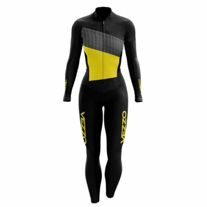Clothing Cycling Skinsuit Women's Long Triathlon Sets Gel Pink Pad Jumpsuit Kits