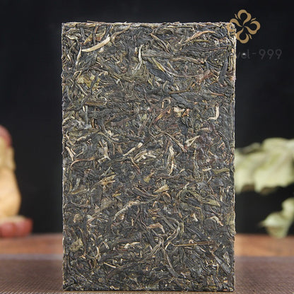 250g Raw Pu'er Tea Brick Yunnan Bangdong Xigui Ancient Tree Pure Aged Leaf Tea