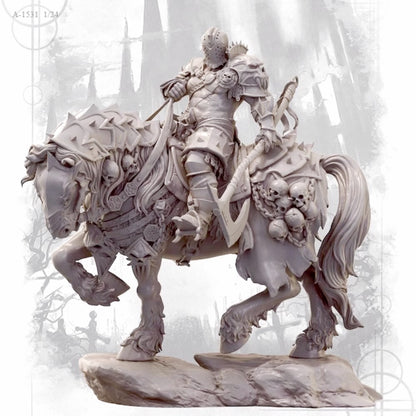 1/24 resin figure model kit Exorcist Knight Unassembled Unpainted