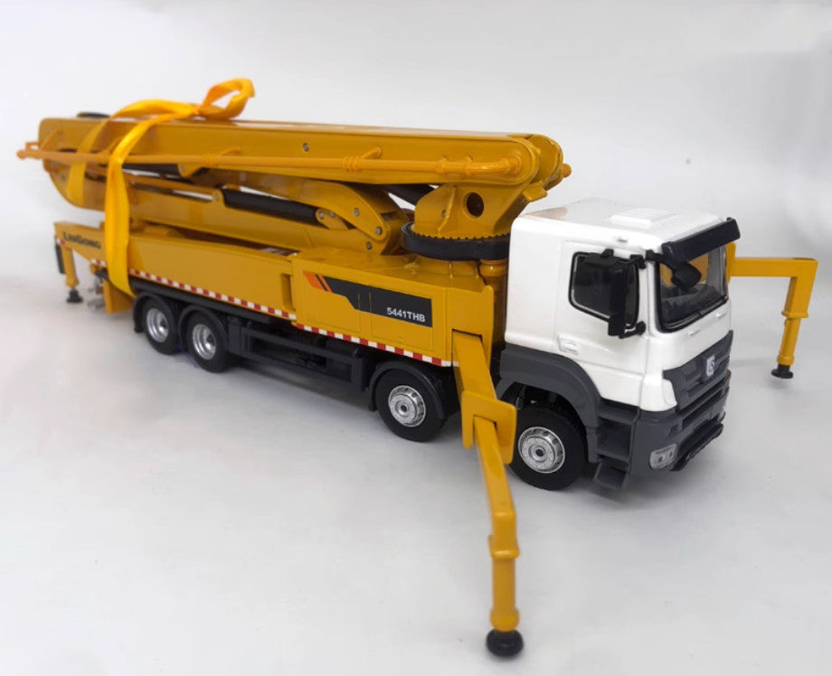 1:50 LIUGONG 5441THB 52M Concrete Pump Truck Construction Machine Diecast Model