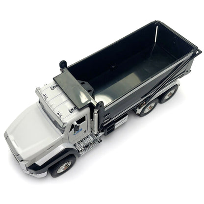 1:50 Pull Back Dump Engineering Truck Model Car Diecast Kids Toy Vehicle Gift r