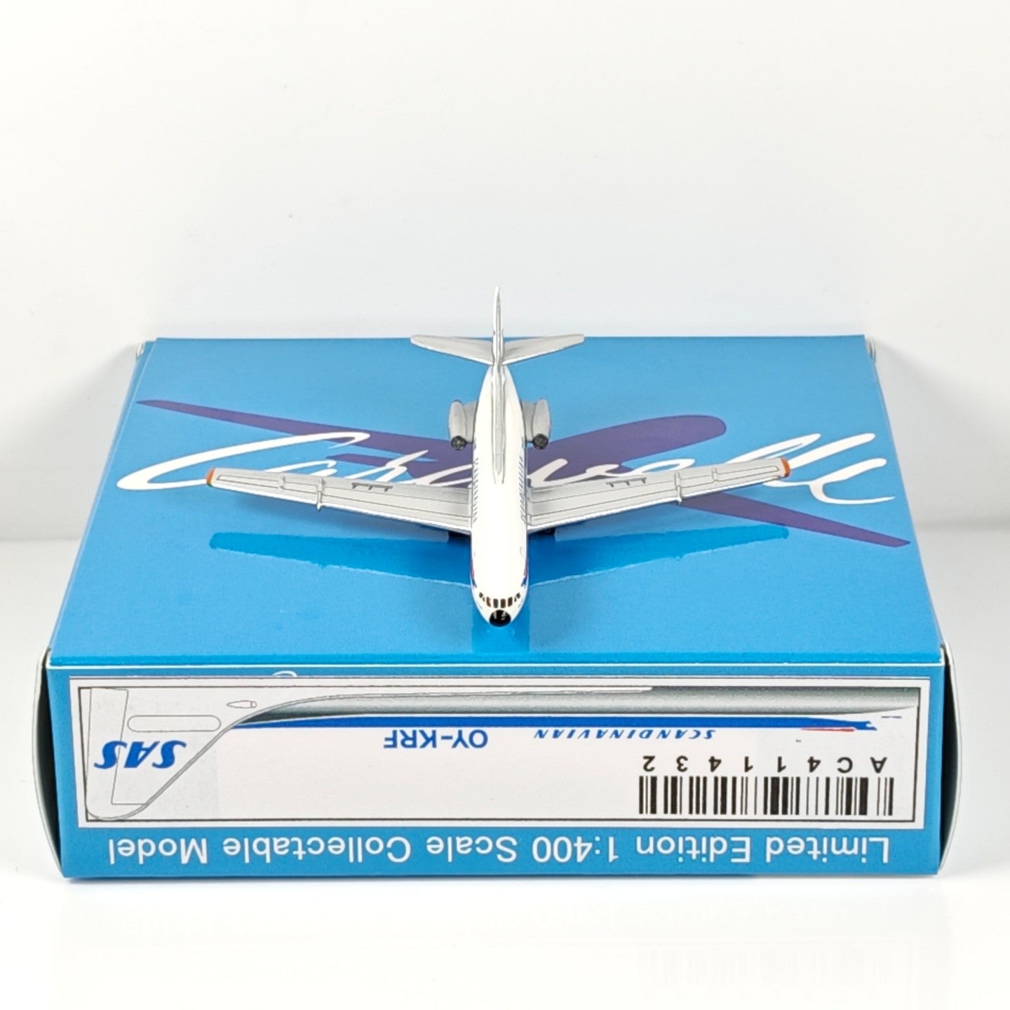 1:400 Aeroclassics Scandinavian Airlines SE-210 Passenger Plane Diecast Model