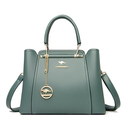 Women Bag High Quality Genuine Leather Handbag Purse Vintage Shoulder Messenger