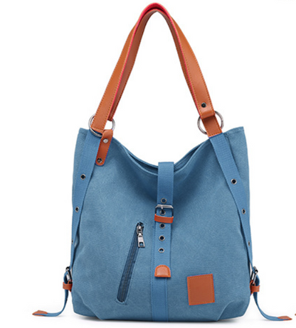 Canvas Women Shoulder Bags Multi Women Back Pack Students School Travel Bags