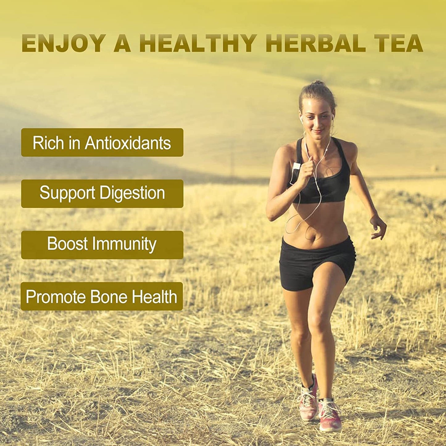 20 Teabags, 3 g/bag Organic - Dandelion Root Tea Bags,