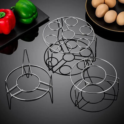 Cookware Steamers Thick Stainless Steel Food Kitchen Rack Insert Steaming Stands