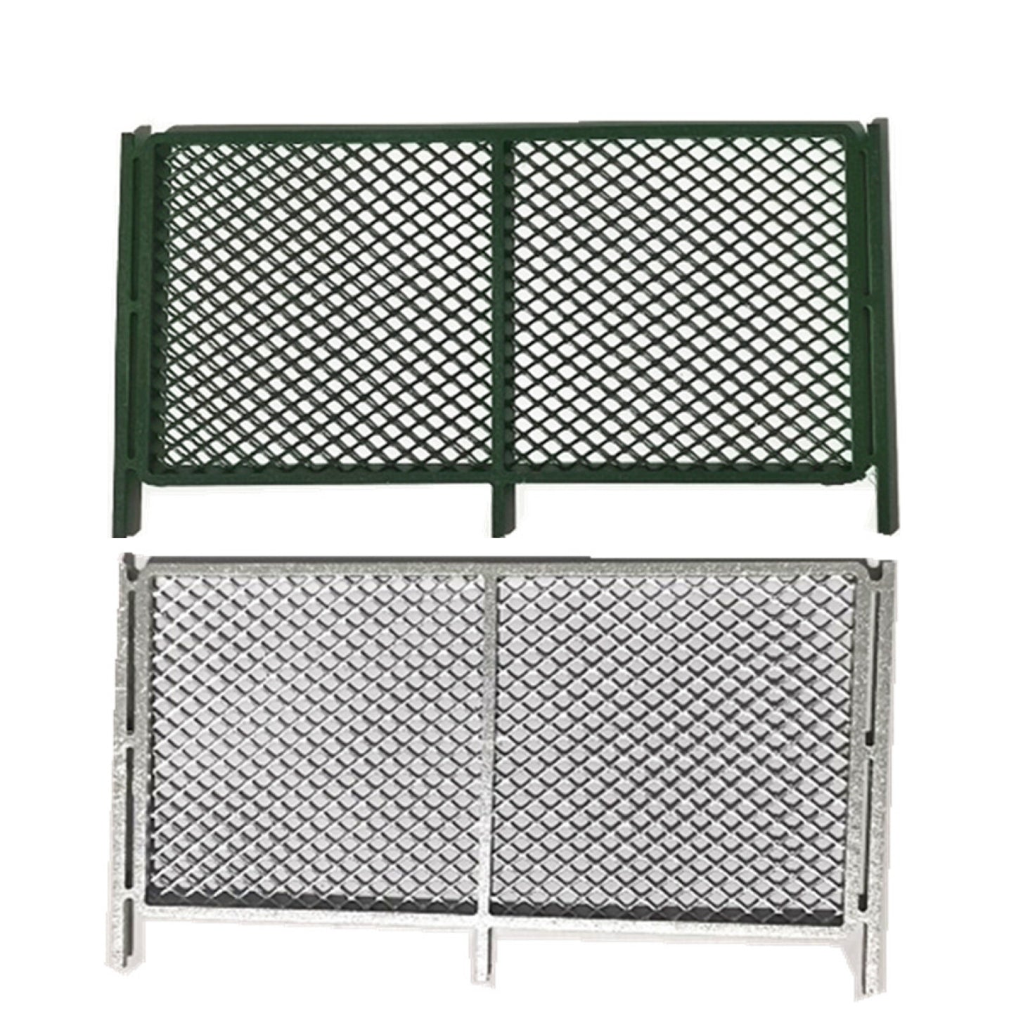2Pack 1/64 Fences Diorama DIY Car Model Toy Accessories Diorama Scenery Tools