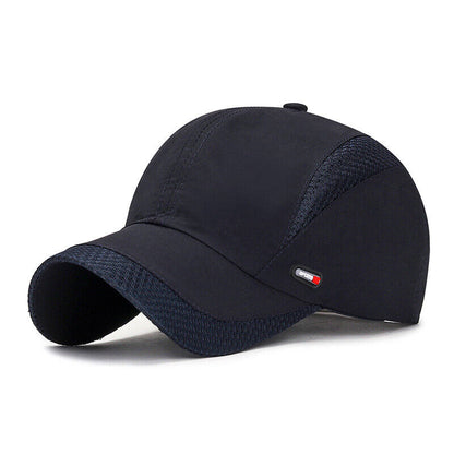 Baseball Cap Men Women QuickDry Breathable Cap Outdoor Sports Hiking Cycling Hat
