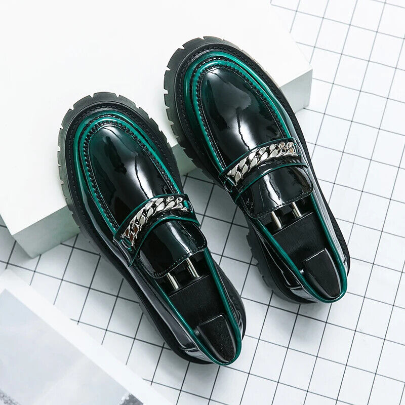 Men Black Leather Shoes Business Wedding Shoe Men Leather Shoes