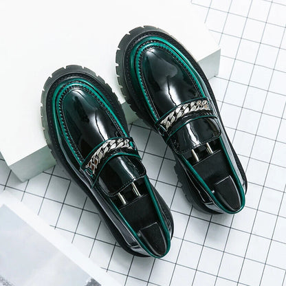 Men Black Leather Shoes Business Wedding Shoe Men Leather Shoes