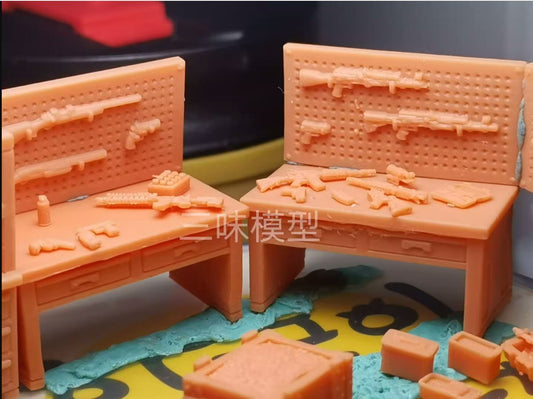 1/72 Resin figure model Modern Weapons studio model /3D Printed set