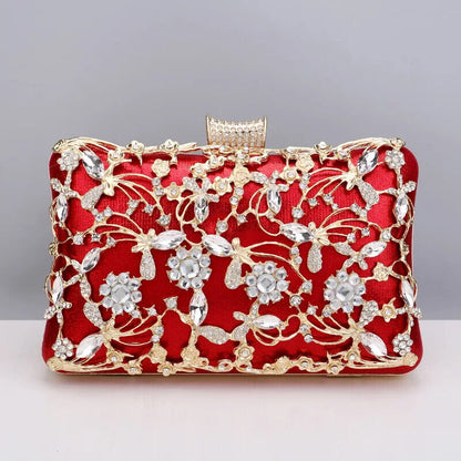 Evening Bags Box Bags Elegant Female Wedding Shoulder Pouch Banquet Party