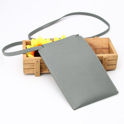 Synthetic Leather Messenger Bag Phone Purse Holder Tote Bag Pocket Handbag Purse