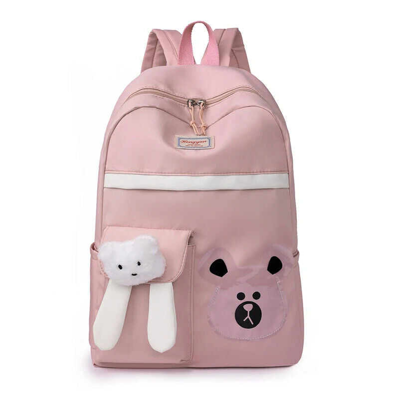 Waterproof College Backpack Trendy Women Laptop School Bags Girl Travel Book Bag