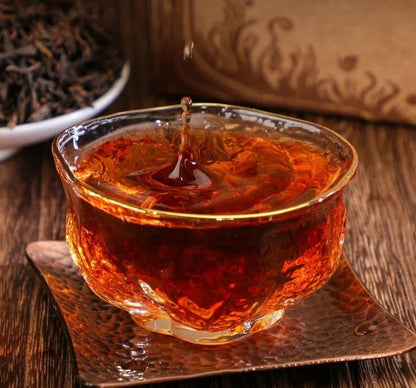 1000g MengHai BanZhang GongTing Puerh tea bulk pu'erh Ripe tea ChenXiang Puerh