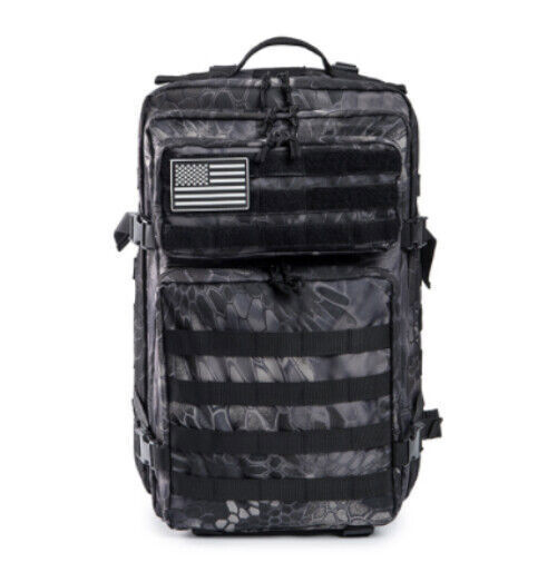 50L1000D Nylon Tactical Backpack Sport Military Bag Men Outdoor Travel Rucksack