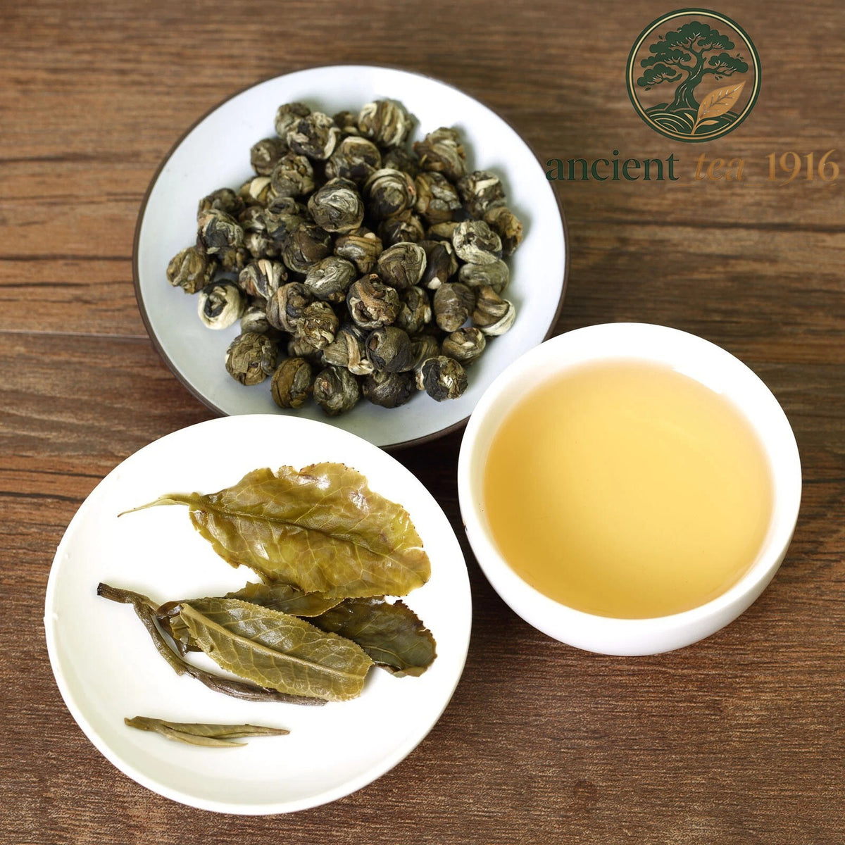 500g Jasmine Dragon Pearl Loose Leaf Chinese Green Tea Hand Roll Ball