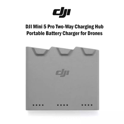 DJI Mini 5 Pro Two-Way Charging Hub - Fast Charge for Drones & Accessories