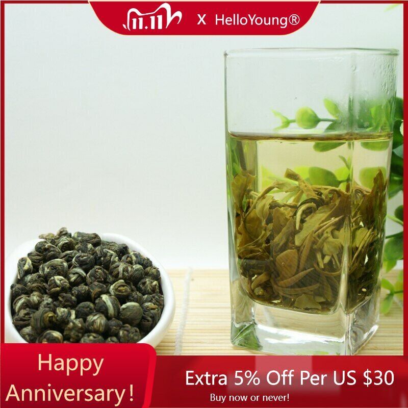 Natural Fresh Green Tea Jasmine Dragon Beads Jasmine Beads Box 250g-