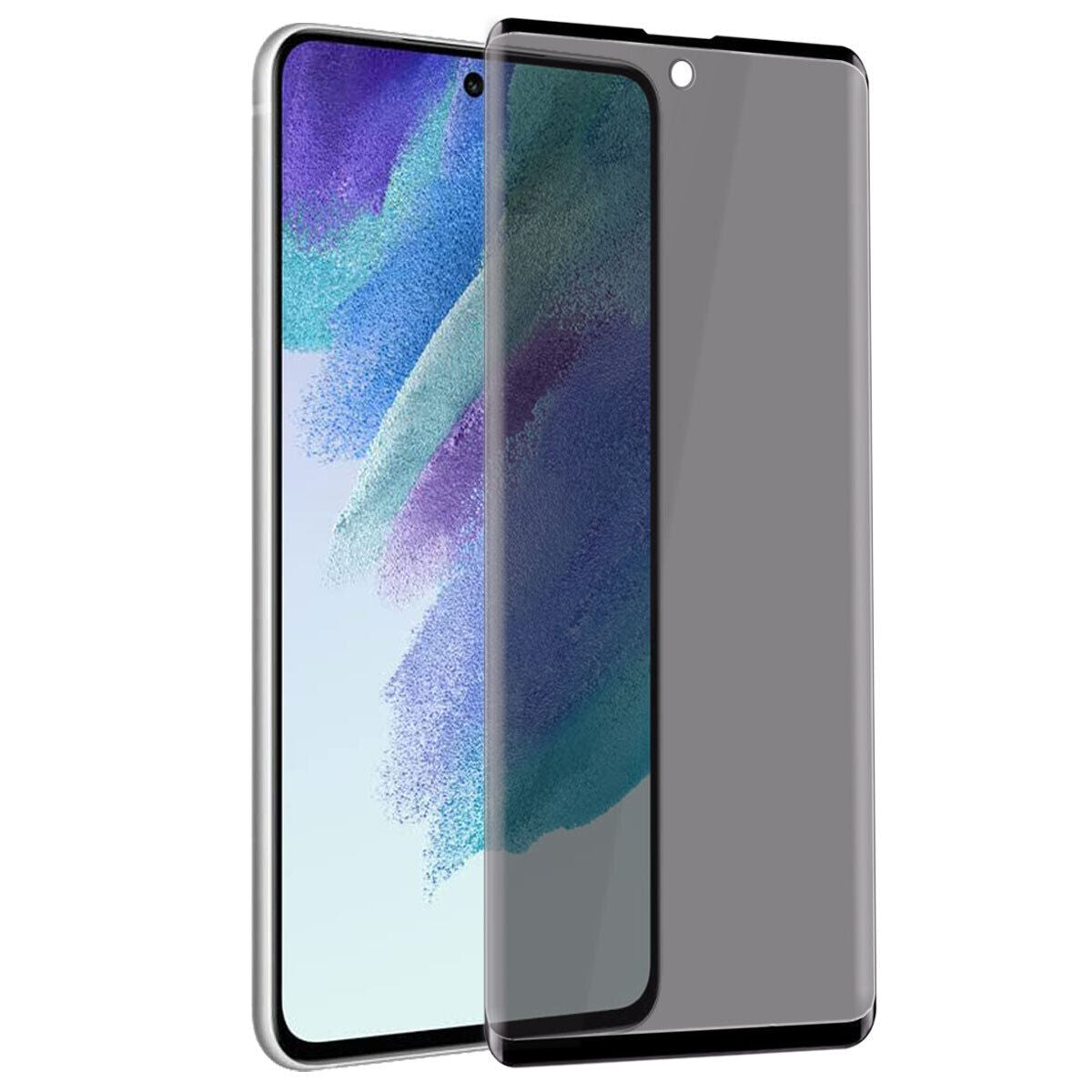 For Samsung Galaxy S21 FE 5G Thin Fit Privacy Tempered Glass Screen Protector