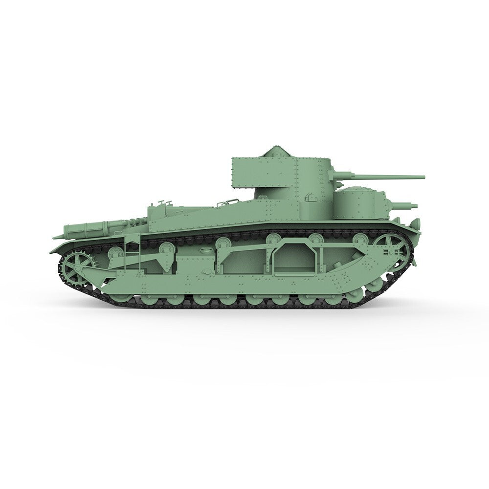SSMODEL 1/76 War Gaming Military Model Kit British Vickers Mk.III Medium Tank