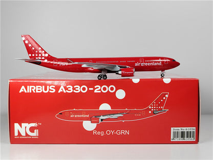 NG Models air greenland FOR AIRBUS A330-200 OY-GRN 1:400 Plane Pre-built Model
