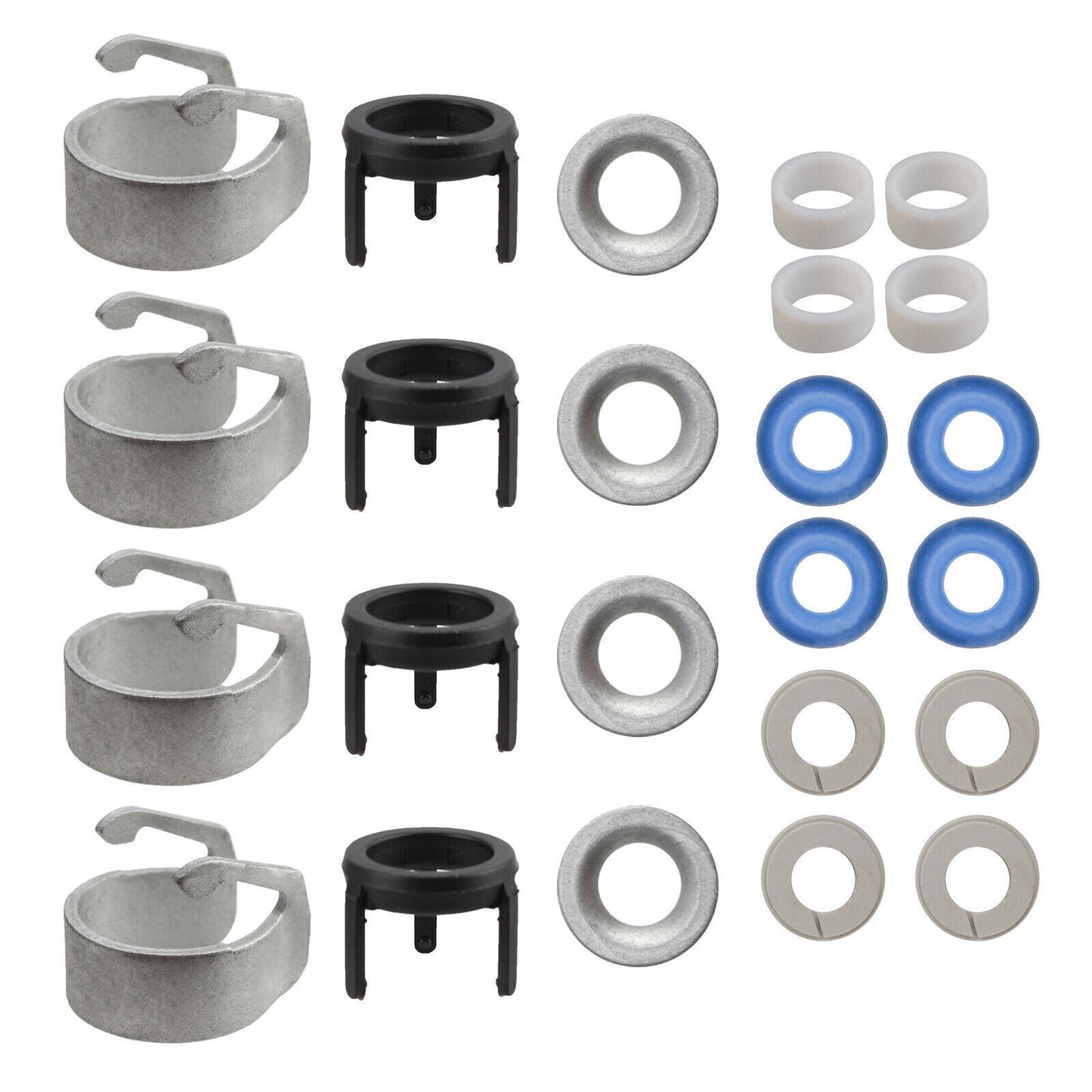 4 Sets Fuel Injector O-ring Seals Repair Part For VW Beetle Golf Passat CC EOS