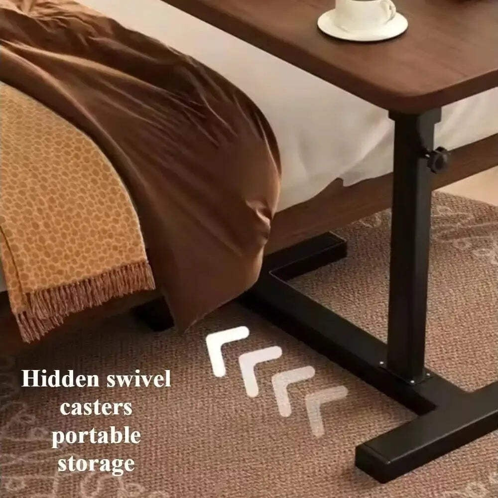 Mobile Bedside Table – Folding Adjustable Work Desk