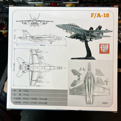 1: 72 F18 Super Hornet Fighter Model Alloy