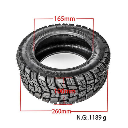 100/65-6.5 Thickened Vacuum Tire 11 Inch Electric Scooter Modified Tire Off-Road