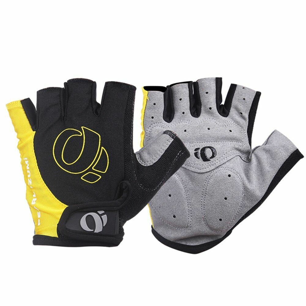 Cycling Gloves Bicycle Half Fingers Slip Sweat Gel Ride Shock Mtb Mountain Bike
