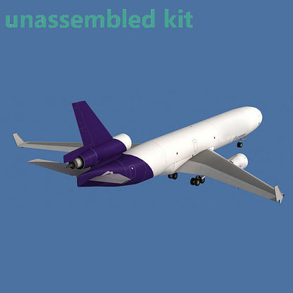 1/100 Fedex MD-11 Air Plane 3D Paper Model Cargo Aircraft Unassembled DIY Kit