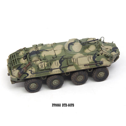 1/72 Soviet BTR-60PB BTR60 Infantry Armored Vehicle Camo Model