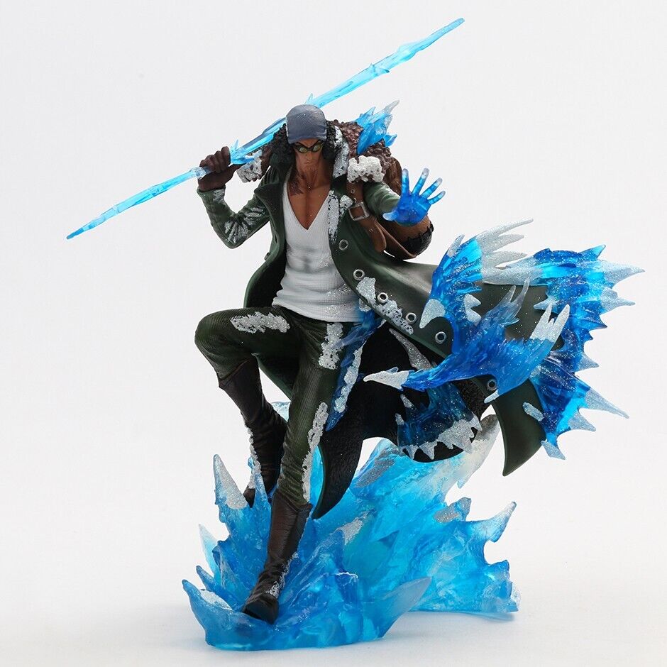 Anime One Piece Kuzan PVC Actionfigur Modell GK Statue Sammlerstück Spielzeug 2 Köpfe-