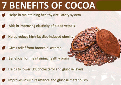 Organic Black Cocoa Cacao whole Beans pure natural shell off Quality A