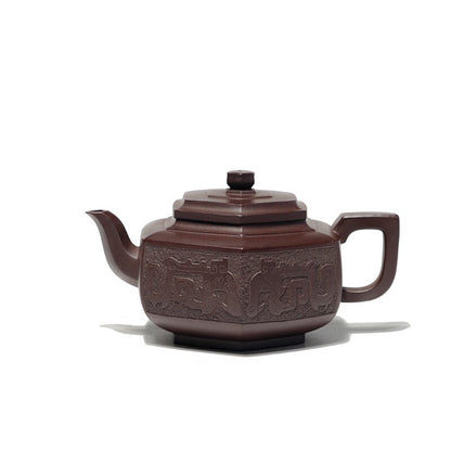 Chinese Real Yixing Zisha Teapot Zi Ni Purple Grit Pot Full Handmade Orignal Ore