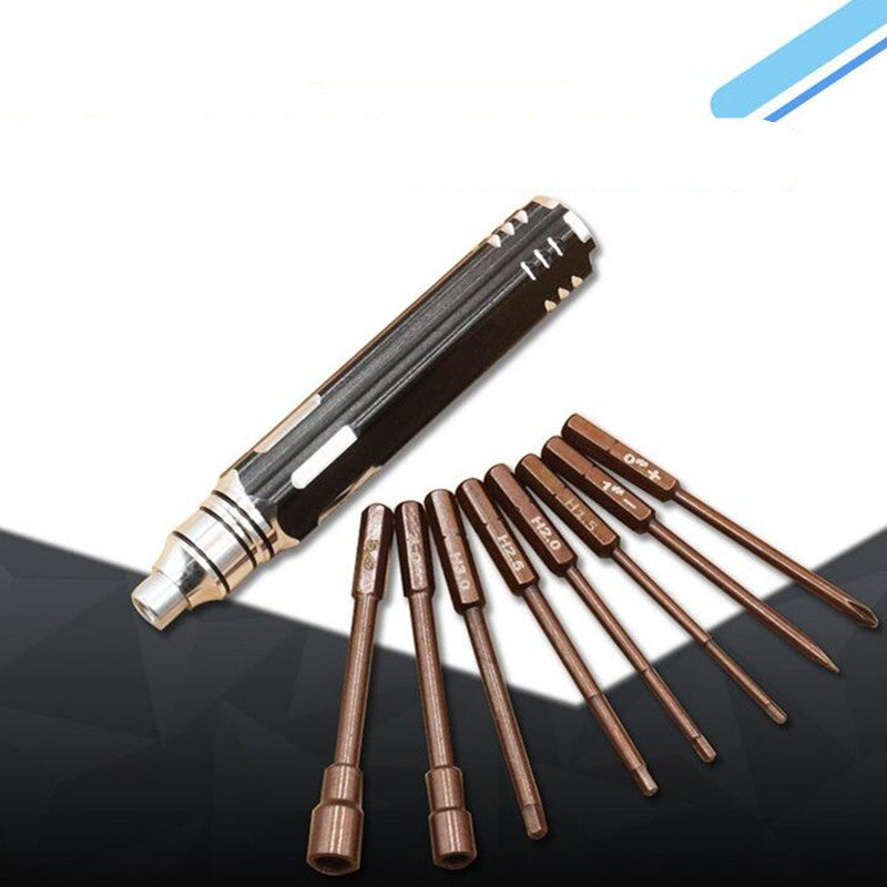 8 in1 Screwdriver Hobby Hardware Philip Tools Kit For RC Car Drone Plane Hex Set