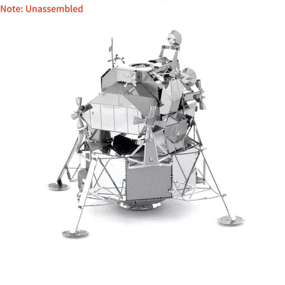 8cm DIY Metal 1/50 Scale USA Apollo Lunar Module Not Assembled Model Toy Gift