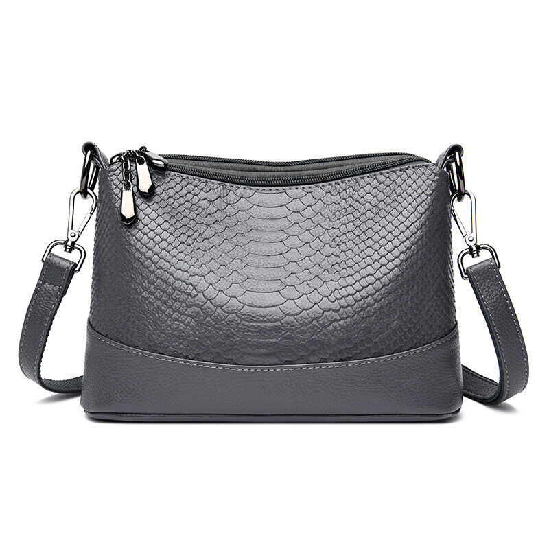 Mom Bag Shoulder Messenger Bag Multilayer Soft Leather Bag Satchel Wallet