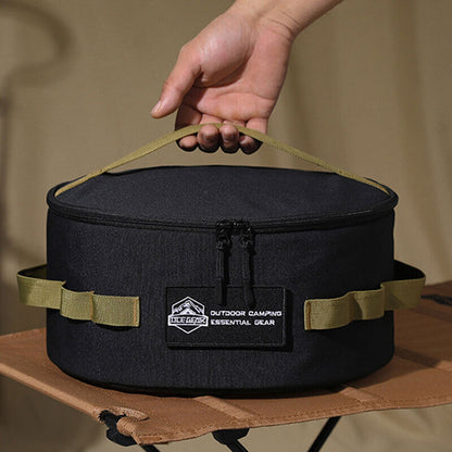 Waterproof Outdoor Camping Picnic Pot Cookware Storage Bag Hanging Bag w/ Handle