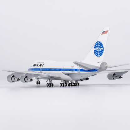 1:400 NGmodels Pan Am Boeing 747SP Passenger Airplane Diecast Model