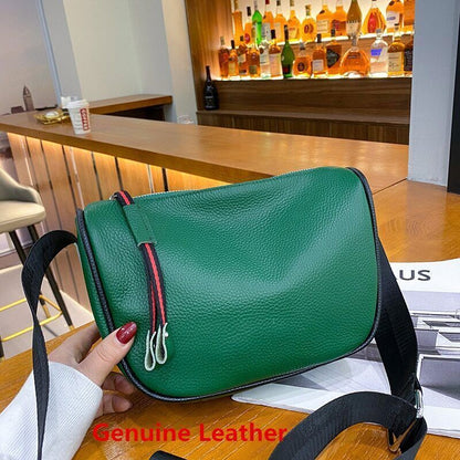 Genuine Leather Women Shoulder Bags Leather Women's bag bag Crossbody Bag