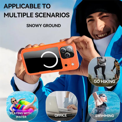 Waterproof IP 68 Magnetic Shockproof Fundas Cover for iPhone 17 Pro Max 17 AIR