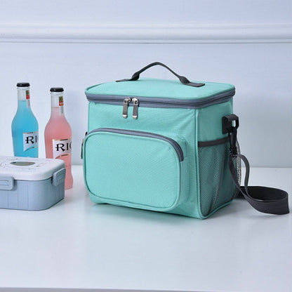 Portable Picnic Bag Thermal Lunch Box Handbag Waterproof School Food Storage Bag