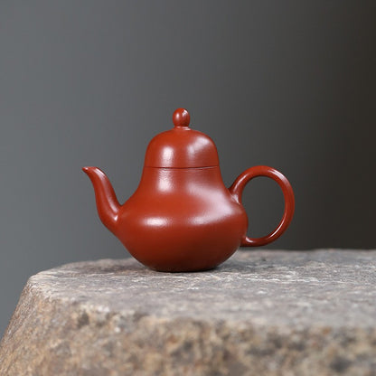 80ml True Yixing Zisha Zhu Clay Tea Pot Marked 7 Infuser Holes Small Kungfu Pots